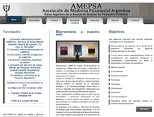 Tablet Screenshot of amepsa.org
